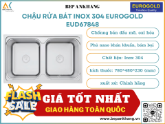 Chậu rửa bát chống xướt Eurogold EUD67848